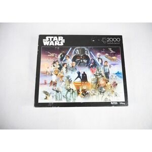 Buffalo Games Star Wars Jigsaw Puzzle Unisex 2000pc Multi Good Original Trilogy